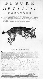 November 1764  The savage animal of Gévaudan -