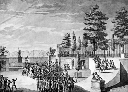Augereau stops the royalist conspirators -- 1797