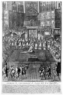 11 juin 1775 - Sacre de Louis XVI à Reims -
