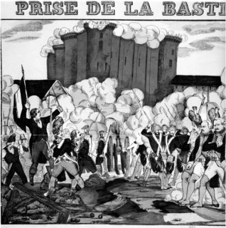 La prise de la Bastille le 14 juillet 1789