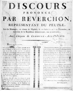Discours de Reverchon