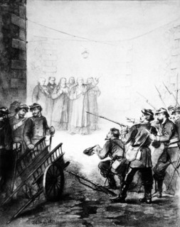Execution of Monseigneur d' Arboy 1871