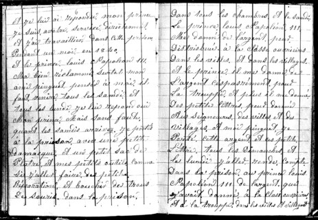 Diary of Charles Auguste Alphonse Pinguet
