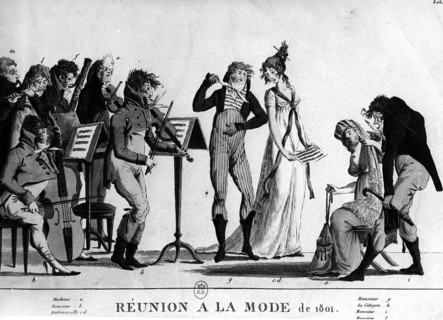 The Incroyables: fashion in 1801