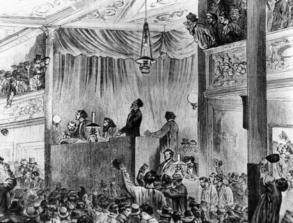 Rochefort with the platform
