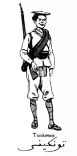Les armées alliées : Tonkinois