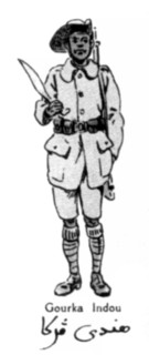 Les armées alliées : Gurkha hindou