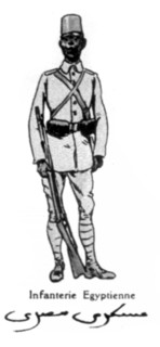 Les armées alliées : Infanterie égyptienne