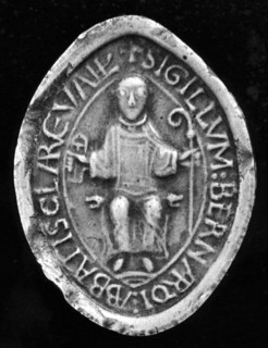 Sceau de Saint Bernard ; fondateur et premier abbé de Clervaux
