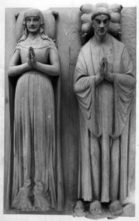 Le tombeau d'Héloïse et Abélard, au Père Lachaise