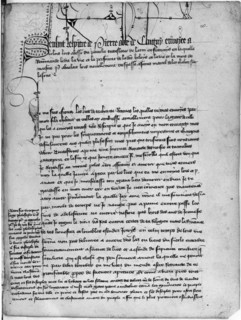 Lettre de Pierre le Vénérable à Héloïse
