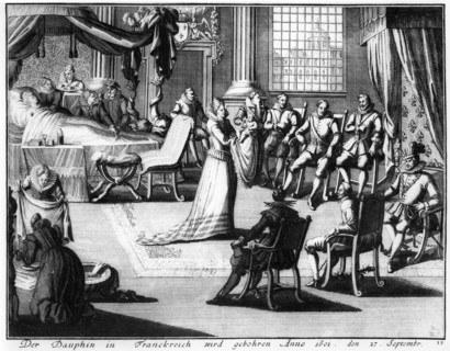 1601.  Birth of Louis XIII in Fontainebleau.