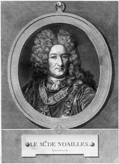 Noailles (Adrien Maurice, comte d'Ayen  - paris 1678 - 1786).