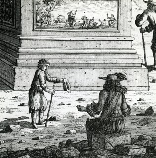 Daily life: beggars