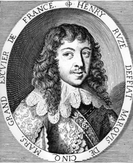 Henri Coiffier de Ruzé, Marquis of Cinq-Mars