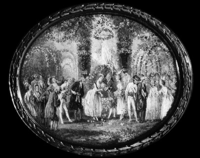 Trianon.  Scene of theatre at the time of Marie-Antoinette.