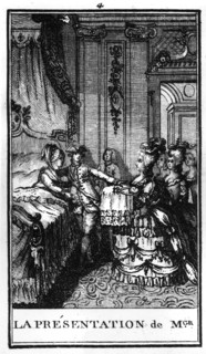 Birth in Versailles of the first Dauphin