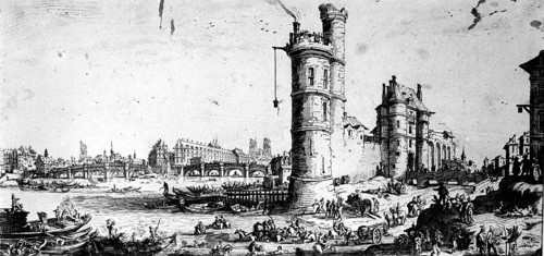 Paris. Ancienne enceinte de Philippe Auguste.