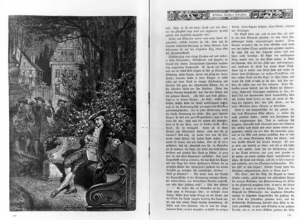 Goethe . Illustration de Wilhelm Meister.