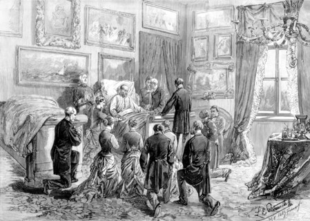 Mort du comte de Chambord. 1883