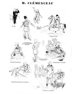 Illustration représentant Georges Clémenceau