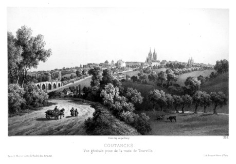 Coutances, arrondissement de la Manche, sur le Soulie.