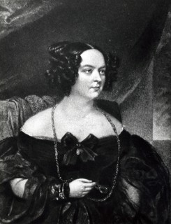 Evelina Rzewuska, Hanska countess.  Polish(1801-1882).