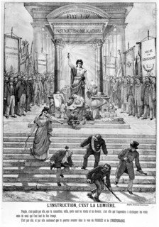L'instruction obligatoire pour tous apporte la lumière.