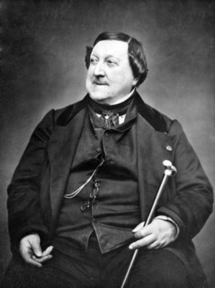 Rossini (Gioacchino 1792-1868). Compositeur italien.