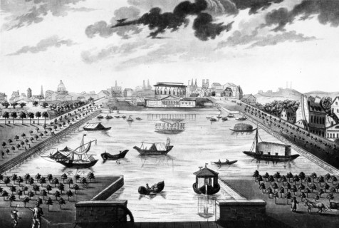 Le bassin du canal de l'Ourcq (Paris)