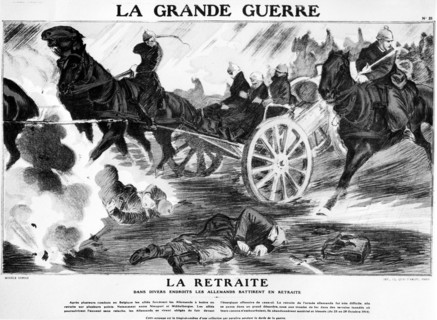 1918. Retraite allemande.