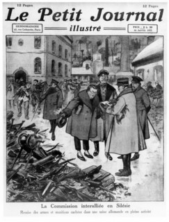 Remise des armes cachées par les Allemands, 1931