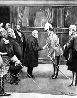 May 1903.  Visit in Paris of the king Edouard VII