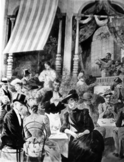 1900.  Coffee in Paris.