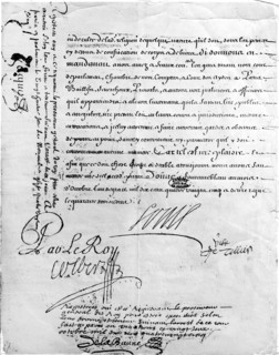Fontainebleau: Révocation de l'Edit de Nantes, 1685
