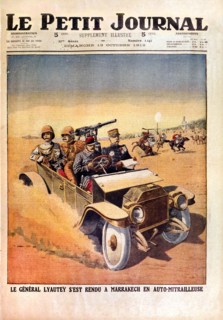 The Lyautey marshal in Marrakech.