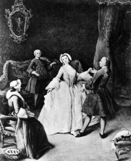 La leçon de danse. Venise, galerie de l'Académie.