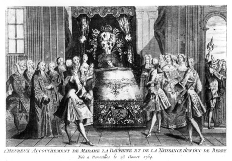 Birth of the duke of Berry, who will become the king Louis XVI