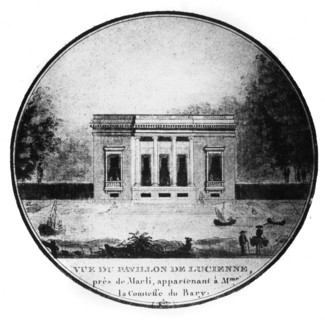 Pavillon de Lucienne (Louveciennes). Demeure de la comtesse du Barry.