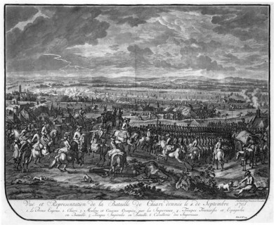 Battle of Chiari.  1729