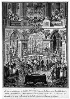 Mariage du Dauphin, futur Louis XVI, avec Marie-Antoinette