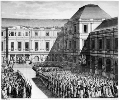 Fête donnée en l'honneur de Napoléon Bonaparte après Campo-Formio