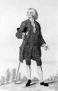 Male costume.  Simple dress of middle-class man about 1772.