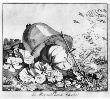 1774. Caricature contre l'abbé Terray et ses projets de réforme.