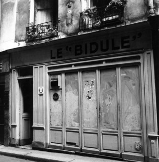 Revolution. House where Bonaparte lived, on rue de la Huchette, in Paris.