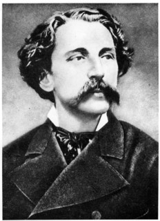 Etienne Mallarmé, dit Stéphane Mallarmé. Poète (1842-1898). Jeune.