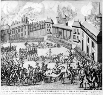 First Empire.  September 14, 1812.  Countryside of Russia.