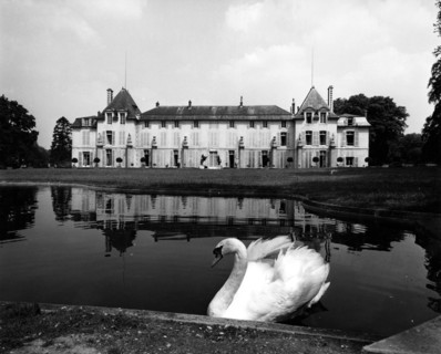 Premier Empire. Façade du château de la Malmaison.