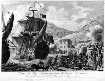 Débarquement des troupes du général Leclerc à Saint-Domingue