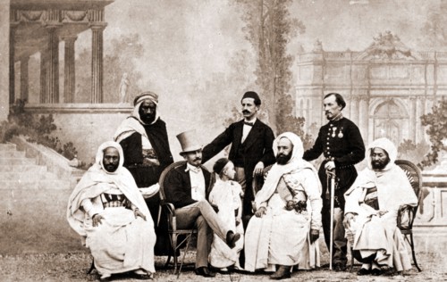 Abd-el-Kader in France.